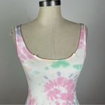 n:philanthropy  Tie Dye Bodysuit in Pink Spiral Photo 3