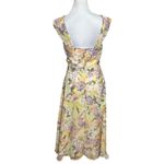 Yumi Kim  Ariana Midi Floral Dress Garden Light Lemon Yellow Women’s Size Small S Photo 6