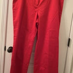 Spiegel  Women's Plus Size 20W Red Pants Casual Mid Rise Photo 0