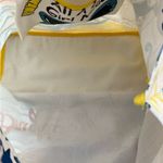 Brighton  All A Chic Girl Needs Canvas Beach Tote Bag 15x12x7 Painted Artsy Photo 5