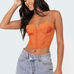 Edikted Payton Lace Corset Orange Photo 1