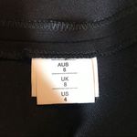 NICHOLAS Flare Crop Top‎ Sleeveless Knit Layered High Low Black Size 4 New Black Photo 10