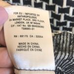 Anthropologie  Postcard black white woven look tunic top or mini dress women's L Photo 5