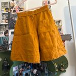COS Mustard Yellow Casual Shorts Photo 2