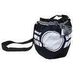 Little Earth NEW  Productions Bucket Bag Drawstring Vacation Monochrome Boho Photo 0