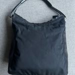 Gucci vintage nylon and leather hobo shoulder bag Photo 2