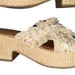 Universal Threads Universal Thread Women's Sally Platform Heels Memory Foam Insole, Size 10 - Tan Photo 4