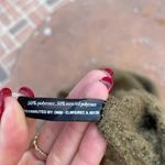 Free People Britt’s knits green fuzzy infinity scarf Photo 3