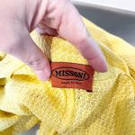 Missoni Vintage Cotton Lightweight Double Button Blazer Jacket Yellow 12 Photo 1