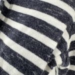 Gap  Blue White Striped Boat Neck Long Sleeve Casual Sweater Dress Size Medium Photo 4