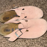 Birkenstock  Clogs Boston Suede Photo 0