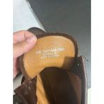 Frye  Tyler Lace‎ Up Combat Boot Dark Brown Women’s Size 10 Combat Leather Shoes Photo 2