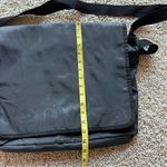 Bloomingdales Bloomingdale’s Black Nylon Messenger Bag Crossbody Satchel Tote Purse A5 Photo 9