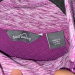 Eddie Bauer  Purple Quarter 1/4 Side Zip Pullover Sweatshirt Women's Size Small Photo 3