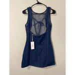 New Rhythm Women's Kendrick Denim Mini Dress Size Small Photo 1