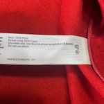 Eileen Fisher  L Wool Blazer Cardigan Notch Collar Red Photo 5