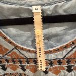 Uncle Frank  Women's Blue Chambray Embroidered Tencel Dress Size M Photo 1