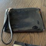 EXPRESS  black vinyl mini bag and cardholder Photo 3