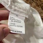 NEW LEAU White Cabo Ruched Satin Slip Mini Dress 2X Photo 6