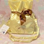 Sanrio Pompompurin large Satin premium luxury shoulder bag (NWT) Photo 0