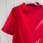 Adidas x Danielle Cathari Red Mock Neck Mini Tech Dress Athletic Designer Collab Photo 4