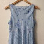 Pastel blue chiffon maxi dress Size 8 Size M Photo 3
