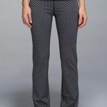 Lululemon 8 Straight-Up Pant Tri Geo Silver Spoon Black Rare THROWBACK! Photo 1