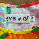 Jams World Colorful Janice
Style Dress In Bouquet Burst Print Sleeveless Pockets Photo 5