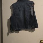Wax Jeans Blue Denim Vest Size 3X Photo 3