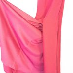 NWT Dessy Collection Burgundy Off The Shoulder Criss Cross Trumpet Dress Size 4 Photo 3