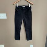 AGOLDE  High Rise Filter Free Skinny Jeans in Black Size 26‎ Photo 3