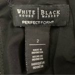 White House | Black Market WHBM Black Cotton/Nylon/Spandex Skirt Size 2 EUC Photo 4