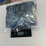 Tyler Boe Fit & Flare Dress Womens 4 Blue Crocodile Alligator Print Cap Sleeve Photo 13