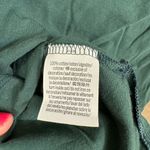 PINK - Victoria's Secret  Hooded Dark Green Silver Glitter‎ Logo Shirt Medium Photo 5