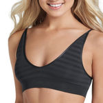 Brand New Jockey Women's Size XXL 2XL Black Stretch Bralette Size M Photo 0