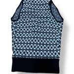 Anthropologie Maeve  Black White Knitted Sweater Shrug 2pc Top - Size XSmall Photo 3