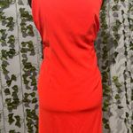 Amanda Smith Simple red dress Photo 0