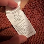 J.Crew Scrunchie Knotted Scoop Neck Textured Bikini Top in Chimney Sz XXL NEW Photo 4