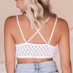 ✨ Sweet One Crochet Lace Bralette✨ White Size L Photo 5