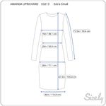 Amanda Uprichard  Womens Dress White Saffron Midi V Neck Tiered A Line Flowy XS Photo 13