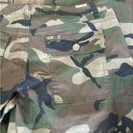 Almost Famous Womens Wide Leg Camo Cargo Pants Large Y2K Streetwear Utility Military Style Photo 7