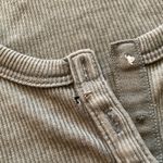 Aerie Real Soft Stretch Tank Top Army Green Size XS Fair Condition Photo 4