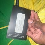 Pretty Little Thing NWT  Elegant Yellow Halter Dress size 6- Flaw Photo 9