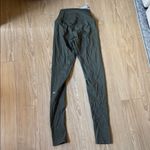 Alo Yoga  SOFTSCULPT HIGH WAIST Olive Green Leggings Photo 3