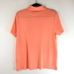 Lands' End Womens Polo Shirt Top Short Sleeve Collar Cotton Orange S Photo 1