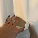 ZARA White Two Button Notched Collared Oversized Blazer Jacket Women Sz XS Photo 7