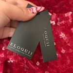 Eloquii  Pink Sequined Belted Bermuda Shorts Size 18 Photo 6