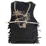 Harley Davidson  Motorcycles Custom Embellished T Shirt Pearls Vintage Small Photo 7