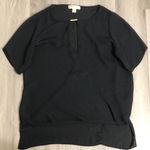 Michael Kors Michael black flowing high low shirt M Photo 0
