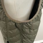 Hawke & Co. Hawk & Co Vest Puffer Reversible Duck Down Pockets Lightweight Olive Green Tan Photo 4